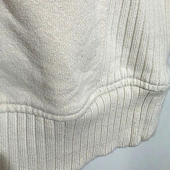 Aerie Down To Earth "CHEERS" Oversized Fleece Crew Sweatshirt Soft Oat XL - Picture 13 of 15